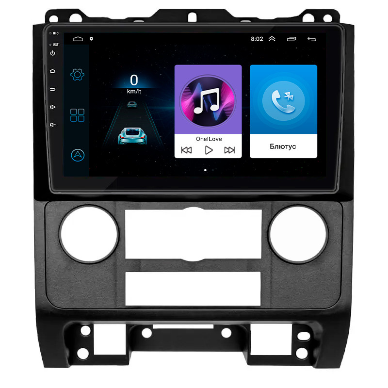 Штатна магнітола Lesko для Mazda Tribute II 2007-2011 екран 9" 1/16Gb Wi-Fi GPS Base 1 шт.