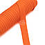Коса бейка з бавовни морквяного кольору (ширина 18 мм), фото 2
