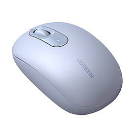 Бездротова Мишка Ugreen - Тихий Клік, 2400 DPI, 2.4G, USB Приймач, Ергономічна - Синя