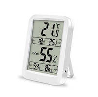Термометр гігрометр Generic TH028 кімнатна метеостанція великий дисплей