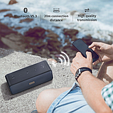 Портативна акустика MLOVE S203 IPX7 Waterproof Чорна, фото 6