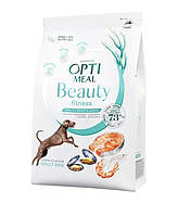 Беззерновий сухий корм для дорослих собак Optimeal Beauty Fitness на основі морепродуктів 1.5 кг