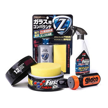 Професійний комплект для догляду за авто Soft99 Fusso + Glaco Ultra