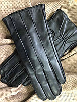 Перчатки мужские на шерстяной подкладке. Внешний шов. Размер от 8 до 9,5 8.5"/23 см