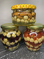 Орехи из сухофруктами и медом акации 0,250 л. (270 г )