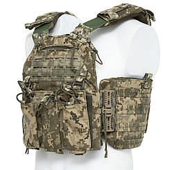 Плитоноска Tailor M-24 із системою швидкого скидання ММ-14 пікселів ЗСУ, Вік-Тейлор