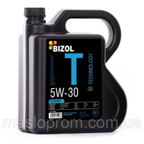 Синтетична моторна олива — BIZOL Technology 5W-30 C2 4 л