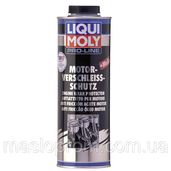 Антифрикційна присадка з дисульфідом молібдену в моторну оливу Pro-Line Motor-Verschleiss-Schutz 1 л.