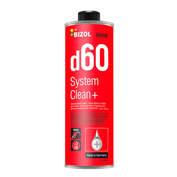 Очисник дизельної паливної системи — BIZOL Diesel System Clean+ d60 0,25 л, фото 1