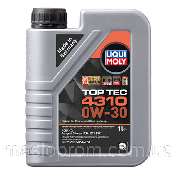 Синтетична моторна олива — Top Tec 4310 0W-30 1 л.