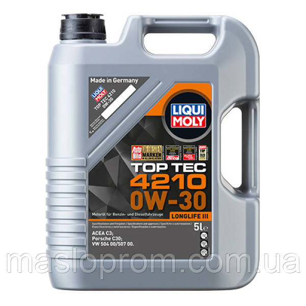 (Подарунок повітряний фільтр) HC-синтетична моторна олива — Top Tec 4210 SAE 0W-30 5 л.