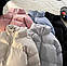 Жіноча стильна куртка пуховик стьобана зимова тепла курточка на підкладці синтепон 250 без капюшона, фото 10
