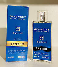 Тестер 60ml для чоловіків Givenchy Blue Label Pour Homme