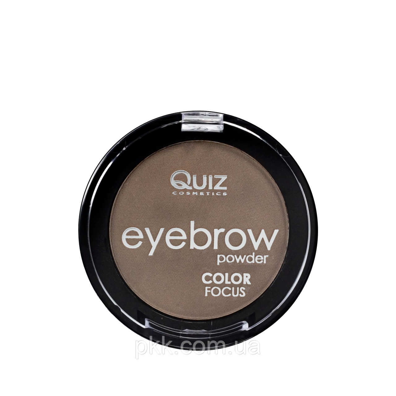 Пудра тіні для брів Quiz Eyebrow Powder Color Focus, 01 Світло-коричнева