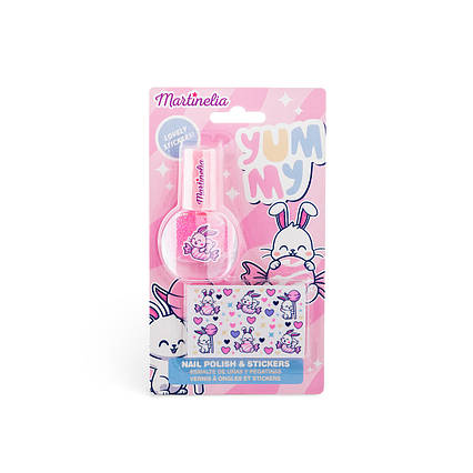 Лак для нігтів та наклейки "YUMMY", 12241 MARTINELIA