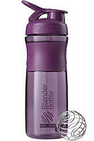 Шейкер спортивний (пляшка) BlenderBottle SportMixer Flip 28oz/820ml Plum лучшая цена с быстрой доставкой по