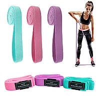 Набір тканинних гумок для фітнесу 3 шт. AIRM HEALTH (8148)