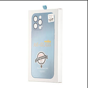 Чохол AG-Matte with MagSafe Protected Camera iPhone 14 Pro Max Light Blue, фото 3