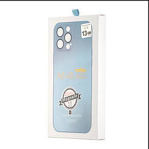 Чохол AG-Matte with MagSafe Protected Camera iPhone 13 Pro Max Light Blue, фото 3