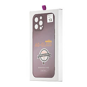 Чохол AG-Matte with MagSafe Protected Camera iPhone 13 Purple, фото 3