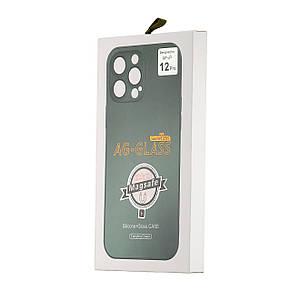 Чохол AG-Matte with MagSafe Protected Camera iPhone 12 Pro Green, фото 3
