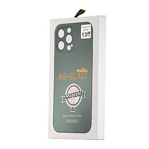 Чохол AG-Matte with MagSafe Protected Camera iPhone 13 Pro Max Green, фото 3