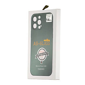 Чохол AG-Matte with MagSafe Protected Camera iPhone 14 Pro Green, фото 3