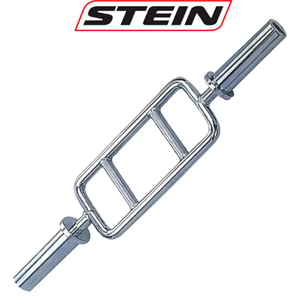 Гриф для штанги треп гриф овальний хромований Stein Оlympic Triceps Press bar діаметр 50 мм вага 13 кг