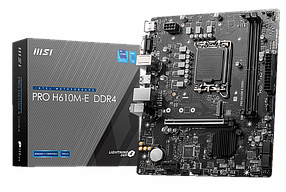 Материнська плата MSI Pro H610M-E Socket 1700 (D)