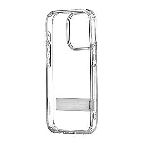 Чохол Spigen Ultra Hybrid S iPhone 15 Pro Прозорий, фото 4