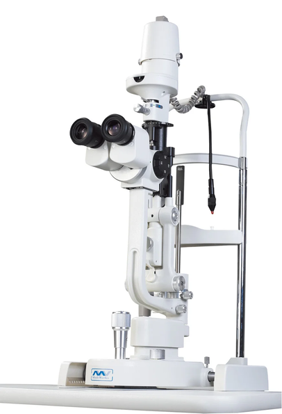 Щілинна лампа S360 (LED) з верхнім освітлювачем, з вбудованний жовтим фільтром,, фото 1