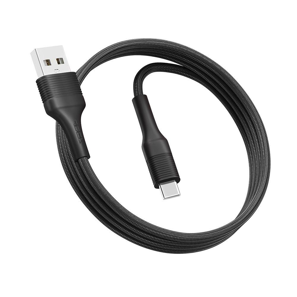 Кабель Ridea RC-M122 Fila 3A USB to Type-C Чорний