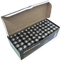 Батарейки солевые пальчиковые большие АА R06 Plus-Minus упаковка набор 60 штук