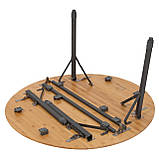 Стіл Bo-Camp Poundbury Round 90x90 cm Brown (1404656), фото 6