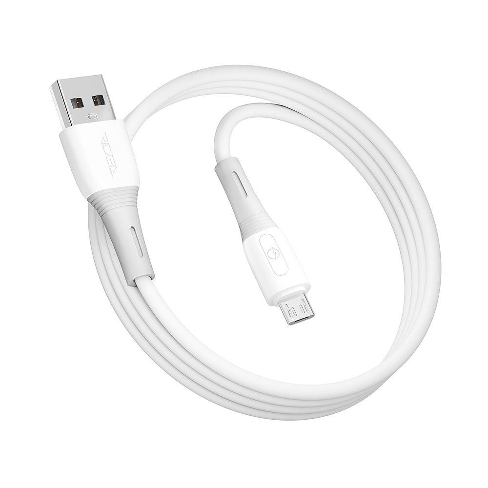 Кабель Ridea RC-M113 Spring 3A USB to Micro USB Білий