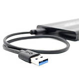 Зовнішня кишеня USB 3.0 для HDD SSD Переносний корпус для жорсткого диска Sata Case 2.5, фото 2