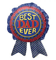 Воздушный шар "Best dad ever", 68 см., США