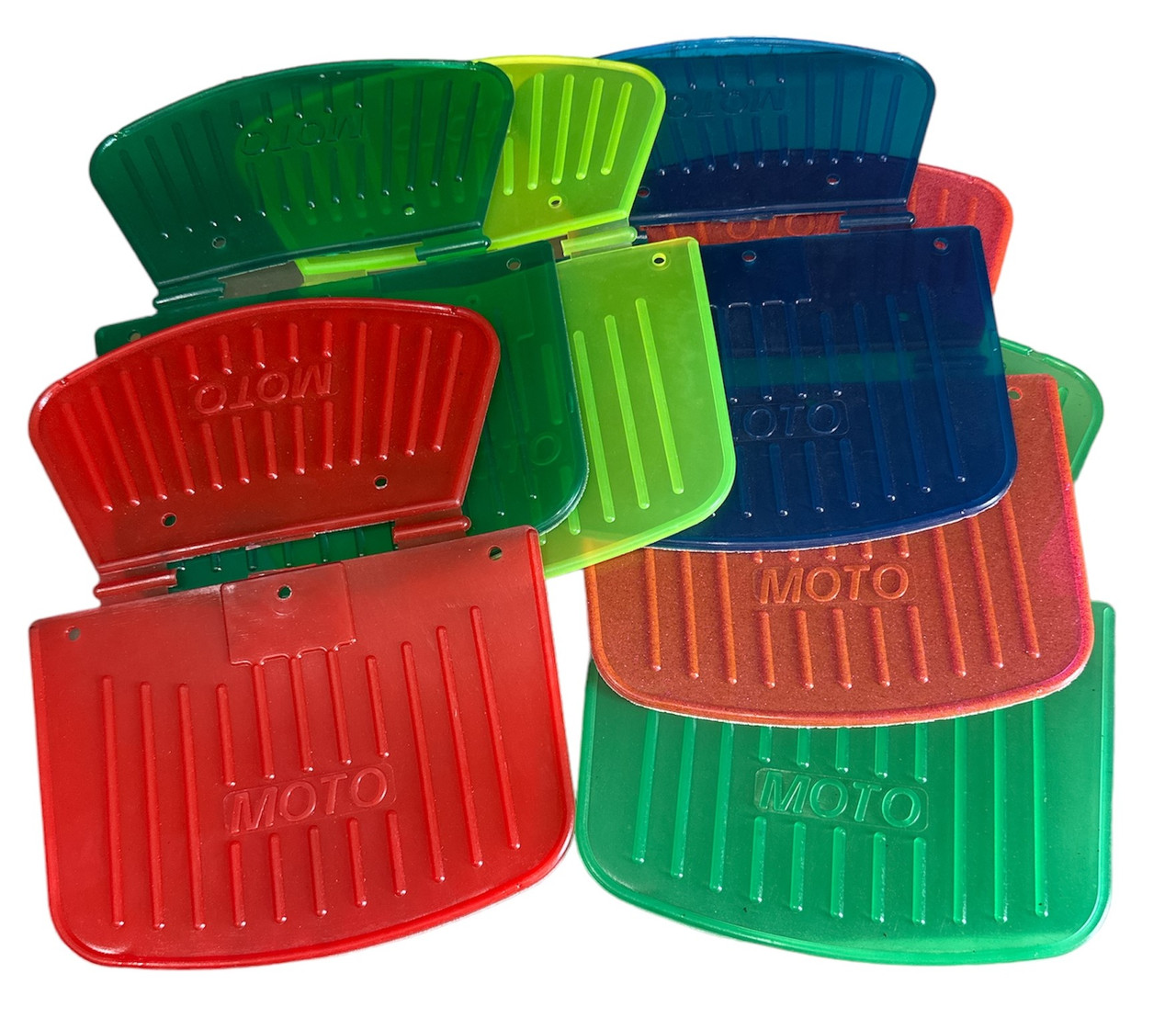 Брызговик Дельта Альфа пара силикон цветной (надпись мото) (ID ...