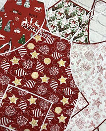 Фартухи новорічні (бавовняні)