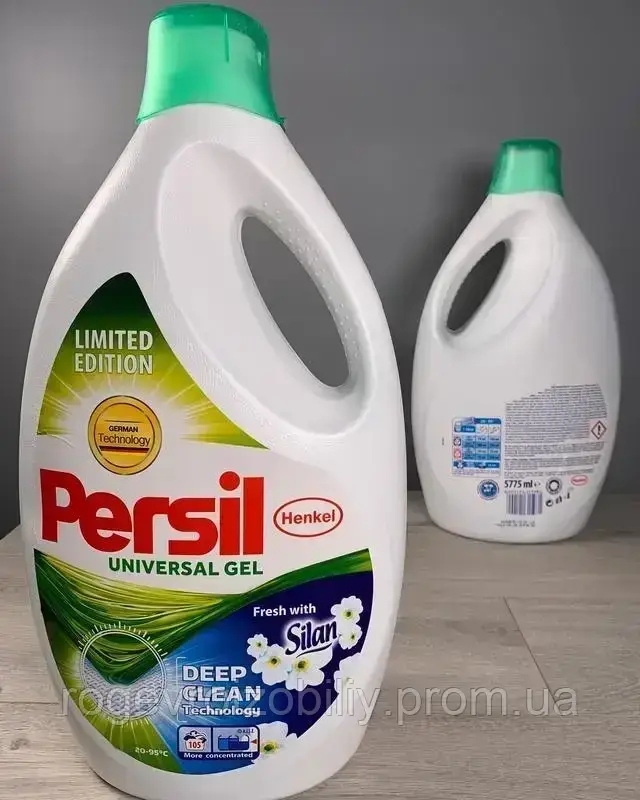 Гель для стирки persil+silan universal 5.7 для всех типов тканей - фото 1 - id-p561140015