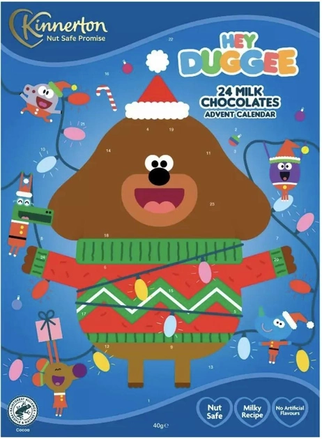 Адвент календар Hey Duggee 40g