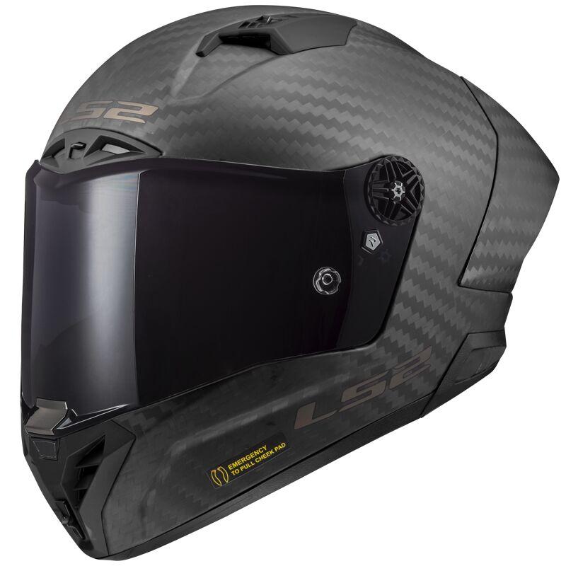 МОТОШОЛОМ ЗАКРИТИЙ LS2 FF805 THUNDER C GP PRO FIM КОЛІР MATT BLACK