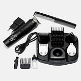 Професійна машинка для стрижки Gemei GM 592 10 в 1, фото 8