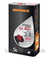 Антифриз концентрат Rovas Antifreeze LL R12+ червоний 5л, фото 1