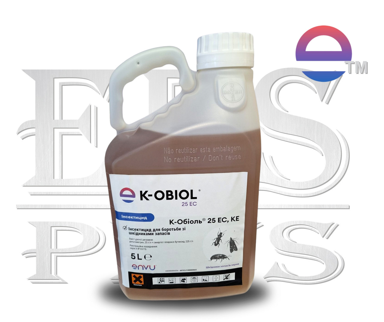 K-ОБІОЛЬ, 25 EC к.е. K-Obiol "Bayer" інсектицид для газації складів і зерносховищ