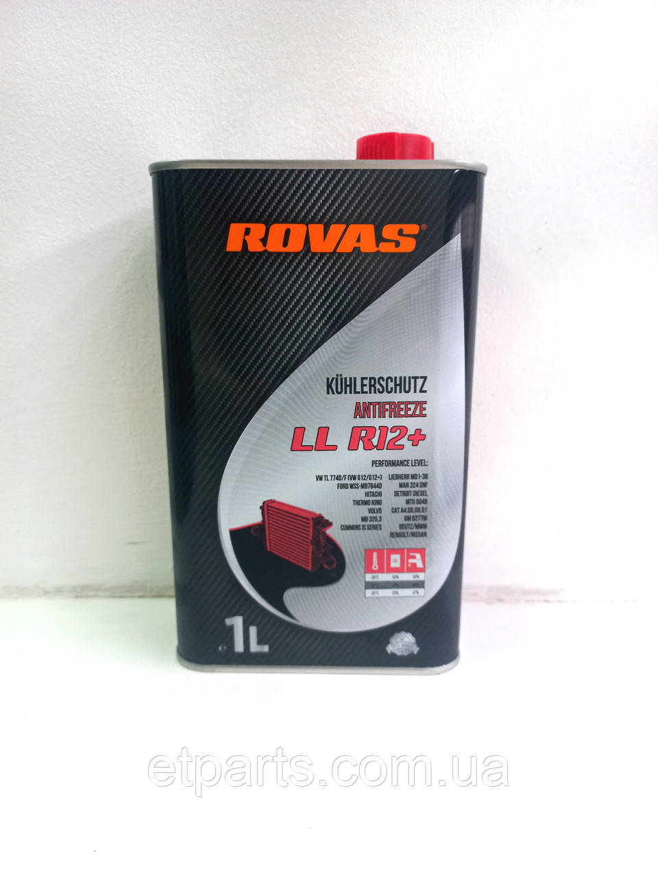 Антифриз концентрат 1L червоний R12+