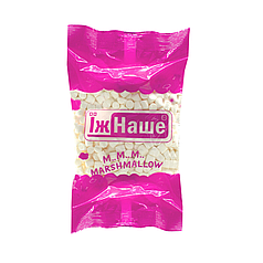 Маршмелоу eeж Наше Mini Snowy Mallows з ароматом пломбіру та ванілі 500 г