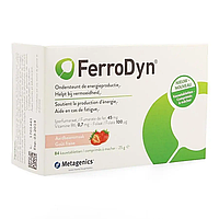 Жевательные таб от дефицита железа ФерроДин Metagenics Ferrodyn