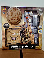 Игровой набор военного снаряжения Military Army PD-102A (с игрушечным автоматом, звук, свет)
