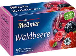 Фруктовий чай із лісових ягід Meßmer Früchtetee Waldbeere (20 пакетиків), 50 г